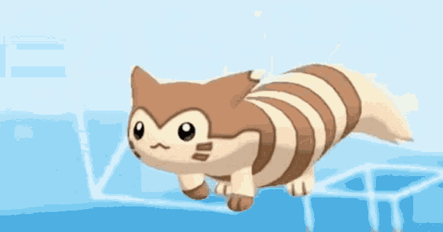 walking furret :3